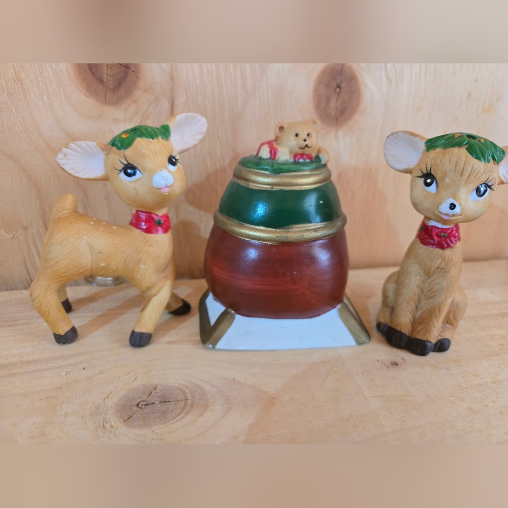 Christmas Themed Sgaker Set Deer